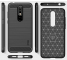 Husa TPU Mofi Carbon pentru Nokia 3.1 Plus, Neagra, Blister 