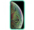 Husa Plastic Nillkin Blossom cu spate din sticla pentru Apple iPhone XS Max, Verde, Blister 