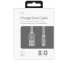 Cablu Date si Incarcare USB la MicroUSB Kit Flat USBALUGR, 1 m, Argintiu, Blister 