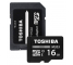 Card Memorie MicroSDHC Toshiba M203. Cu adaptor, 16Gb, Clasa 10 - UHS-1 U1, Blister 