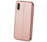 Husa Piele OEM Elegance pentru Apple iPhone 7 / Apple iPhone 8, Roz Aurie