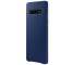 Husa Piele Samsung Galaxy S10+ G975, Leather Cover, Bleumarin EF-VG975LNEGWW