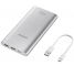 Baterie Externa Powerbank Samsung EB-P1100, 10000mA, Fast Charging, 2 x USB, Port alimentare USB Type-C, Argintie EB-P1100CSEGWW