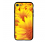 Husa TPU Vennus Sun Flower cu spate din sticla pentru Samsung Galaxy A7 (2018) A750, Multicolor, Bulk 