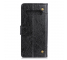 Husa Piele OEM Buckle Nappa pentru Samsung Galaxy S10 G973, Neagra, Bulk 