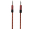 Cablu Audio 3.5 mm la 3.5 mm Soultech DK902T, 1.2 m, Portocaliu, Blister 