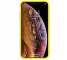 Husa Plastic Nillkin Ombre cu spate din sticla pentru Apple iPhone XS Max, Galbena