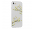 Husa TPU OEM Floral Magnolia pentru Apple iPhone 7 / Apple iPhone 8, Multicolor - Transparenta, Blister 
