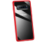 Husa Plastic Usams Mant pentru Samsung Galaxy S10 G973, Rosie - Transparenta, Blister 