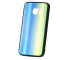 Husa TPU OEM Rainbow2 cu spate din sticla pentru Samsung Galaxy A6 (2018) A600, Multicolor, Bulk 