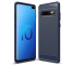 Husa TPU OEM Carbon pentru Samsung Galaxy S10+ G975, Bleumarin