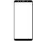 Folie Protectie Ecran OEM pentru Samsung Galaxy A7 (2018) A750, Sticla securizata, Full Face, Full Glue, 6D, Neagra