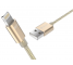 Cablu Date si Incarcare USB la Lightning DEVIA iWonder iOS/Android, 1.5 m, Auriu, Blister 