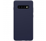 Husa TPU Nillkin Pure Silicone pentru Samsung Galaxy S10+ G975, Albastra, Blister 