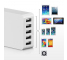 Incarcator retea USB NOONTEC Powa Hub, 25W, 5 Porturi USB, Alb, Blister