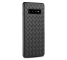 Husa TPU Totu Design Braided pentru Samsung Galaxy S10+ G975, Neagra, Blister 