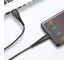 Cablu Date si Incarcare USB la MicroUSB Floveme, 1 m, Negru, Blister 