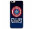 Husa TPU Marvel Captain America 001 pentru Huawei Mate 20 Lite, Argintie, Blister 