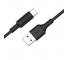 Cablu Date si Incarcare USB la USB Type-C HOCO Soarer X25, 1 m, Negru