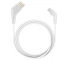 Cablu Date si Incarcare USB la MicroUSB Earldom EC-026M, 1 m, Alb, Blister 