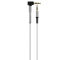Cablu Audio 3.5 mm la 3.5 mm Earldom AUX21, 1 m, Alb, Blister 