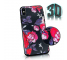 Husa Plastic - TPU OEM 3D Flowers pentru Apple iPhone 7 / Apple iPhone 8, Multicolor, Blister 