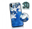Husa Plastic - TPU OEM 3D Flowers pentru Samsung Galaxy S10 G973, Albastra, Blister 