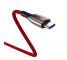Cablu Date si Incarcare USB la USB Type-C Joyroom S-M379, 5.5A, 1 m, Rosu, Blister 