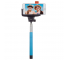 Selfie Stick KitVision cu declansator camera Bluetooth,  Albastru, Blister BTSSPHBL