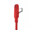 Cablu Date si Incarcare USB la USB Type-C Joyroom S-M392 Baige LED Light Game, 1.2 m, Rosu, Blister 