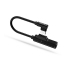 Adaptor Audio USB Type-C la 3.5 mm  cu port incarcare USB Type-C Usams AU04, SJ248TCO1 (US-SJ248), 0.12 m, Negru, Blister