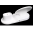 Incarcator Retea Wireless OEM 3in1 pentru Apple iPhone / iWatch / AirPods, 10W, Alb, Blister
