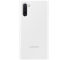 Husa Plastic Samsung Galaxy Note 10 N970 / Samsung Galaxy Note 10 5G N971, Clear View, Alba EF-ZN970CWEGWW