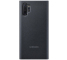 Husa Plastic Samsung Galaxy Note 10+ N975 / Note 10+ 5G N976, Clear View, Neagra, Blister EF-ZN975CBEGWW 