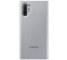 Husa Samsung Galaxy Note 10+ N975 / Note 10+ 5G N976, LED View Cover, Argintie EF-NN975PSEGWW