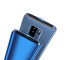 Husa Plastic OEM Clear View pentru Samsung Galaxy A10 A105, Albastra