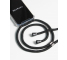 Husa TPU NECKLACY Antisoc cu Snur negru pentru Samsung Galaxy S10 G973, Transparenta 5001397