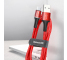 Cablu Date si Incarcare USB la MicroUSB Baseus Halo, 2A, 2 m, Cu LED, Rosu, Blister CAMGH-C09 