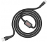 Cablu Date si Incarcare USB la USB Type-C HOCO S4, Afisaj led, 3A, 1.2 m, Negru, Blister 