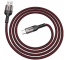 Cablu Date si Incarcare USB la USB Type-C HOCO U68 Gusto Flash, 5A, 1.2 m, Negru, Blister 
