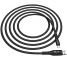 Cablu Date si Incarcare USB la USB Type-C HOCO S6 Sentinel, Afisaj Led, 3A, 1.2 m, Negru, Blister
