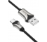 Cablu Date si Incarcare USB la USB Type-C HOCO U67 Soft silicone, 3A, 1.2 m, Negru, Blister 