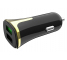 Incarcator Auto cu cablu USB Tip-C HOCO Z31, Quick Charge, 18W, 2 X USB, Negru