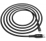 Cablu Date si Incarcare USB la Lightning HOCO S6 Sentinel, Afisaj Led, 2.4A, 1.2 m, Negru