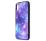 Husa Poliuretan Tellur Glass Print, cu spate din sticla pentru Apple iPhone XS Max, Universe, Multicolor, Blister TLL121355 