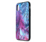 Husa Poliuretan Tellur Glass Print, cu spate din sticla pentru Apple iPhone X / Apple iPhone XS, Palm, Multicolor, Blister TLL121325 
