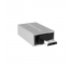 Adaptor OTG USB la MicroUSB Hoco BV2, Argintiu