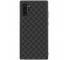 Husa TPU Nillkin Synthetic Fiber pentru Samsung Galaxy Note 10+ N975 / Note 10+ 5G N976, Plaid, Neagra, Blister 