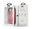 Husa TPU Karl Lagerfeld pentru Apple iPhone 11 Pro, Signature Glitter, Rosie KLHCN58DLKSRE