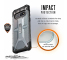 Husa Plastic Urban Armor Gear UAG Plasma pentru Samsung Galaxy S10 G973, Argintie (ICE), Blister 